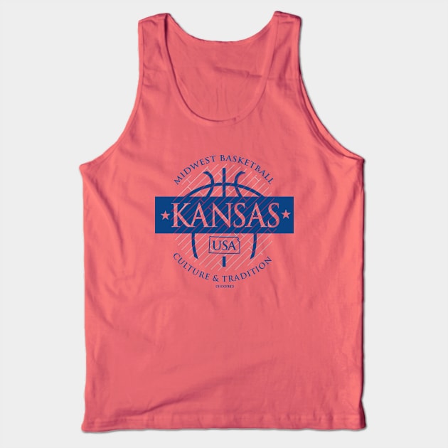 Midwest Basketball Culture & Tradition (Kansas) Tank Top by TABRON PUBLISHING